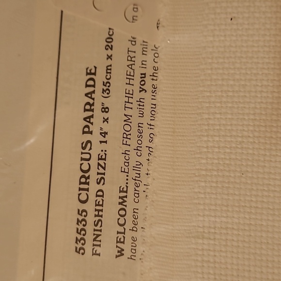 Counted Cross Stitch Circus Parade - Picture 6 of 6